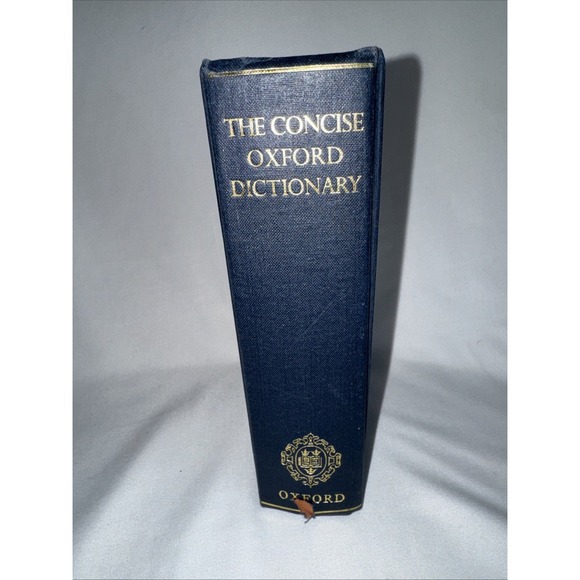 Other - The Concise Oxford Dictionary Fifth Edition Oxford Press Hardcover-See Pictures